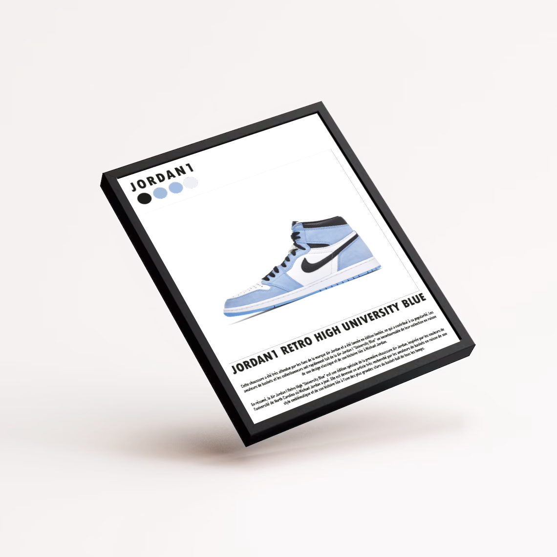Cadre Jordan 1