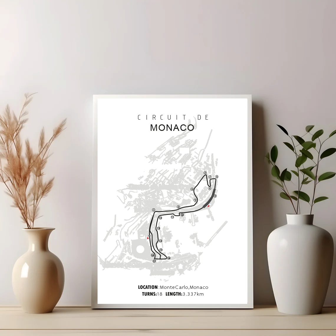 Circuit de Formule 1 Monaco