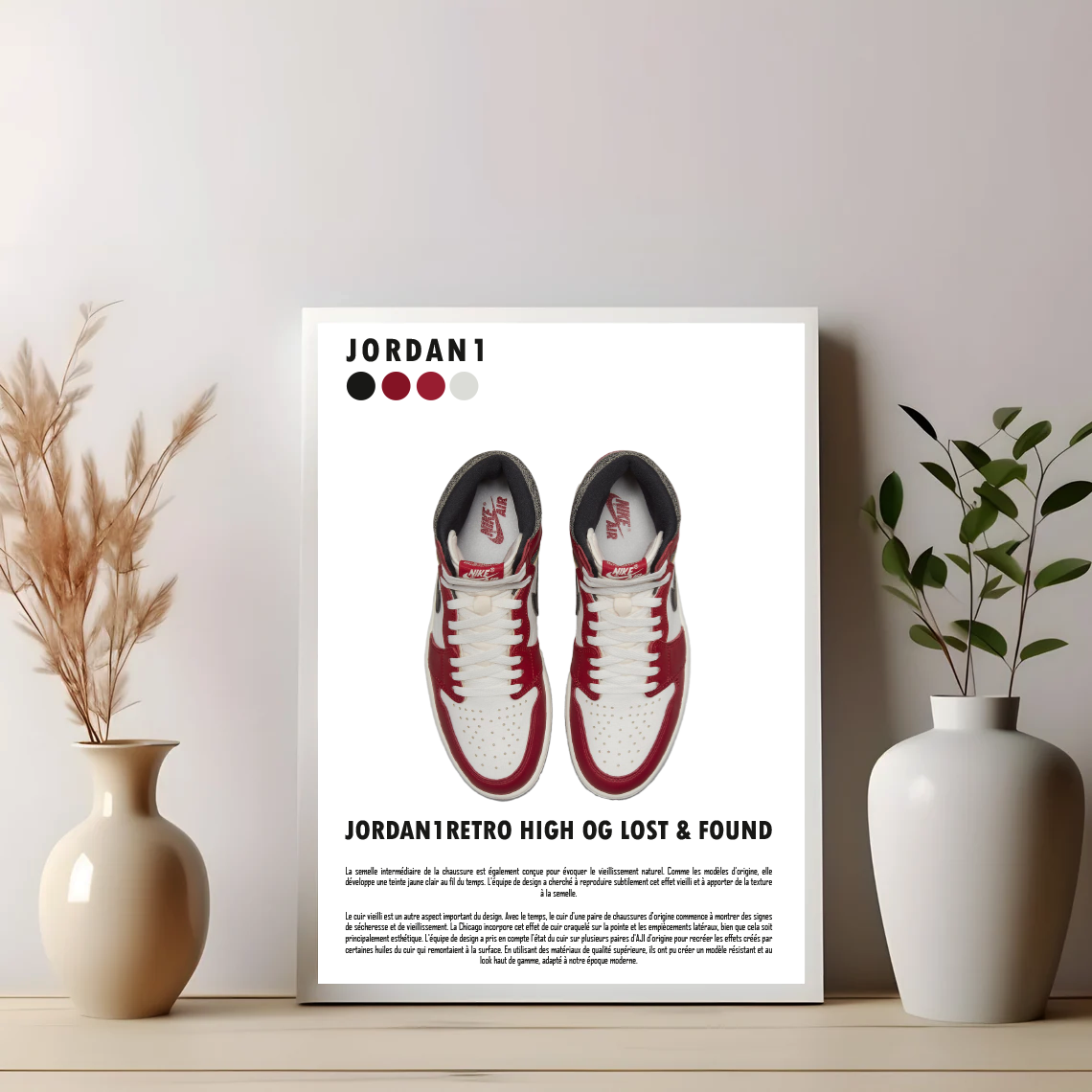 Cadre Jordan 1