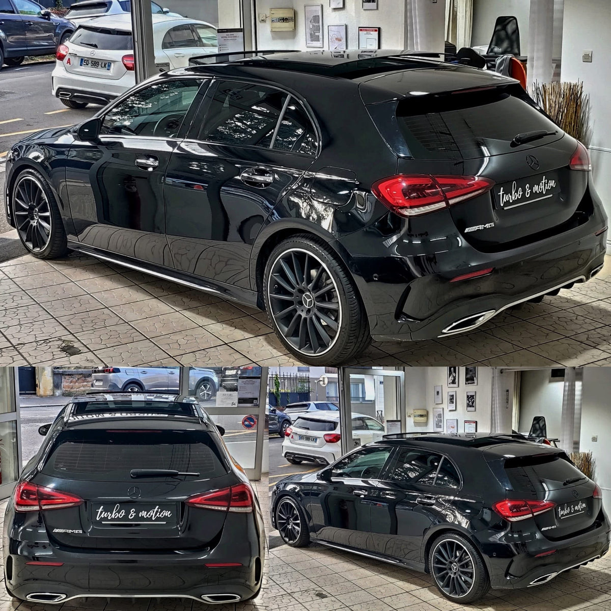Mercedes classe A PACK AMG - FULL OPTIONS - SUIVI COMPLET - TOIT OUVRANT - ÉCLAIRAGE D'AMBIANCE LED - SONO FOCAL - APPLE CAR PLAY - RECHARGE PAR INDUCTION - SIÈGES ÉLECTRIQUES - 2ÈME MAIN