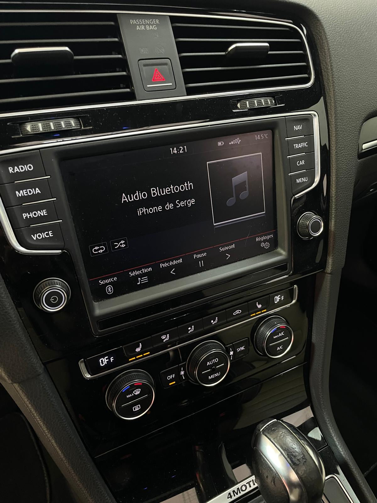 VOLKSWAGEN GOLF 7R 4 MOTION