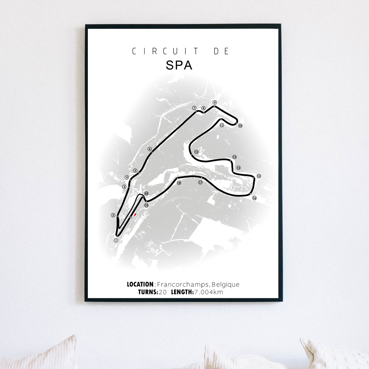 Circuit de Formule 1 SPA