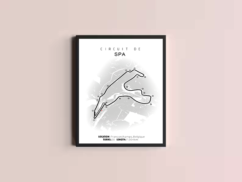 Circuit de Formule 1 SPA